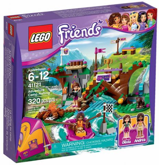 Adventure Camp Rafting LEGO® 41121 Friends Set Building Kit LEGO®