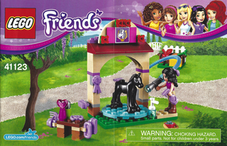 41123-Foal's Washing Station - INSTRUCTIONS ONLY Instructions LEGO®