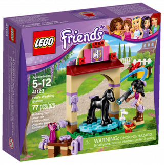 Foal's Washing Station, 41123 LEGO® Friends Set Building Kit LEGO®