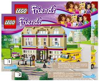 41134-Heartlake Performance School - INSTRUCTIONS ONLY Instructions LEGO®