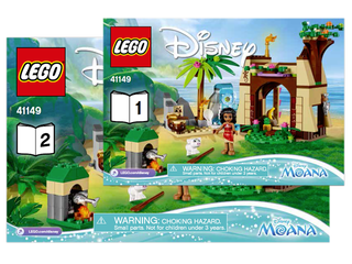 41149-Moana's Island Adventure - INSTRUCTIONS ONLY Instructions LEGO®