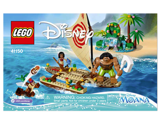 41150-Moana's Ocean Voyage - INSTRUCTIONS ONLY Instructions LEGO®