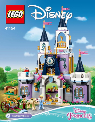 41154-Cinderella's Dream Castle - INSTRUCTIONS ONLY Instructions LEGO®