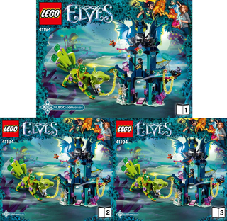 41194-Noctura's Tower & the Earth Fox Rescue - INSTRUCTIONS ONLY