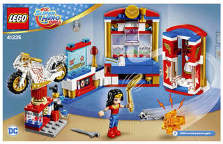 41235-Wonder Woman Dorm - INSTRUCTIONS ONLY Instructions LEGO®