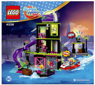 41238-Lena Luthor Kryptomite Factory - INSTRUCTIONS ONLY Instructions LEGO®