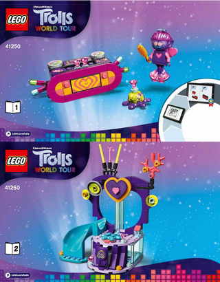 41250-Techno Reef Dance Party - INSTRUCTIONS ONLY Instructions LEGO®