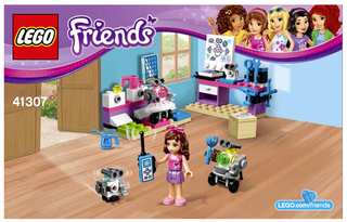 41307-Olivia's Creative Lab - INSTRUCTIONS ONLY Instructions LEGO®