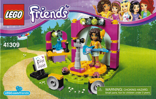 41309-Andrea's Musical Duet - INSTRUCTIONS ONLY Instructions LEGO®
