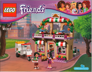 41311-Heartlake Pizzeria - INSTRUCTIONS ONLY Instructions LEGO®