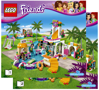 41313-Heartlake Summer Pool - INSTRUCTIONS ONLY Instructions LEGO®