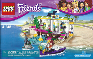 41315-Heartlake Surf Shop - INSTRUCTIONS ONLY Instructions LEGO®