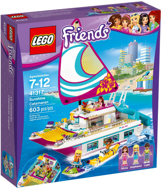 Sunshine Catamaran, 41317 Building Kit LEGO®