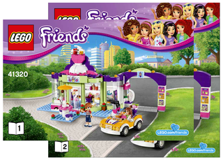 41320-Heartlake Frozen Yogurt Shop - INSTRUCTIONS ONLY Instructions LEGO®