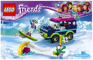 41321-Snow Resort Off - Roader - INSTRUCTIONS ONLY Instructions LEGO®
