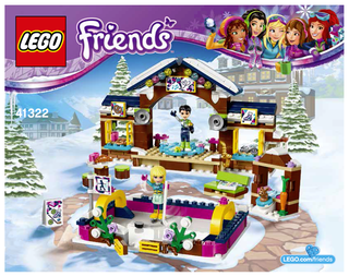 41322-Snow Resort Ice Rink - INSTRUCTIONS ONLY Instructions LEGO®