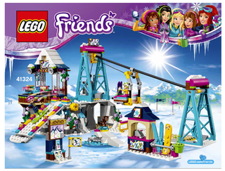 41324-Snow Resort Ski Lift - INSTRUCTIONS ONLY Instructions LEGO®