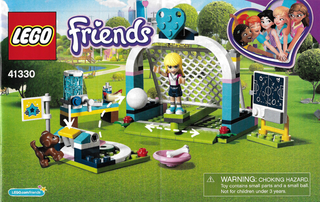 41330-Stephanie's Soccer Practice - INSTRUCTIONS ONLY Instructions LEGO®