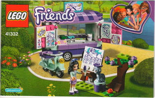 41332-Emma's Art Stand - INSTRUCTIONS ONLY Instructions LEGO®