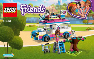41333-Olivia's Mission Vehicle - INSTRUCTIONS ONLY Instructions LEGO®