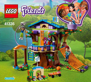 41335-Mia's Tree House - INSTRUCTIONS ONLY Instructions LEGO®