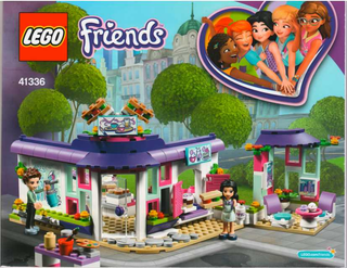 41336-Emma's Art Café {Cafe} - INSTRUCTIONS ONLY Instructions LEGO®
