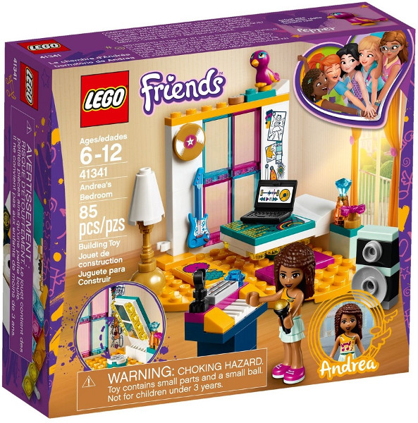 LEGO® Friends Set, Andrea's Bedroom, 41341-1