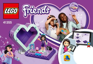 41355-Emma's Heart Box - INSTRUCTIONS ONLY Instructions LEGO®