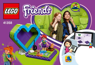 41358-Mia's Heart Box - INSTRUCTIONS ONLY Instructions LEGO®