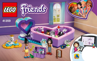 41359-Heart Box Friendship Pack - INSTRUCTIONS ONLY Instructions LEGO®