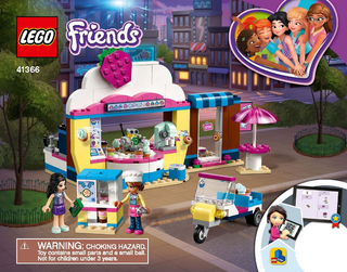 41366-Olivia's Cupcake Café {Cafe} - INSTRUCTIONS ONLY Instructions LEGO®