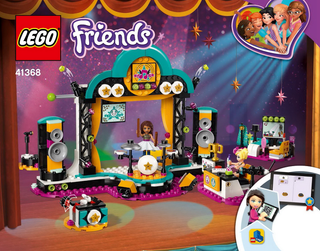 41368-Andrea's Talent Show - INSTRUCTIONS ONLY Instructions LEGO®