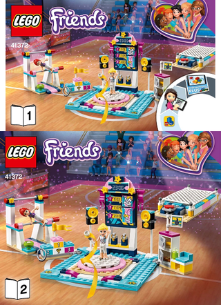 41372-Stephanie's Gymnastics Show - INSTRUCTIONS ONLY Instructions LEGO®