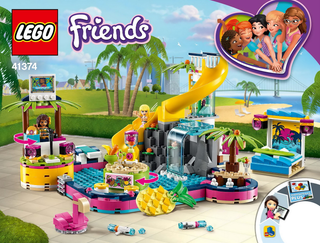 41374-Andrea's Pool Party - INSTRUCTIONS ONLY Instructions LEGO®