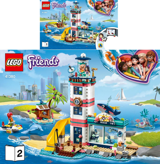 41380-Lighthouse Rescue Center - INSTRUCTIONS ONLY Instructions LEGO®