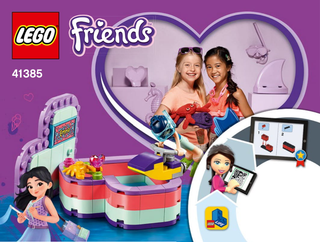 41385-Emma's Summer Heart Box - INSTRUCTIONS ONLY Instructions LEGO®