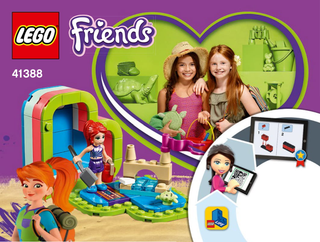 41388-Mia's Summer Heart Box - INSTRUCTIONS ONLY Instructions LEGO®