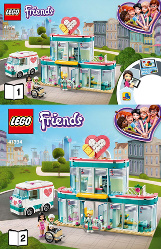 41394-Heartlake City Hospital - INSTRUCTIONS ONLY Instructions LEGO®