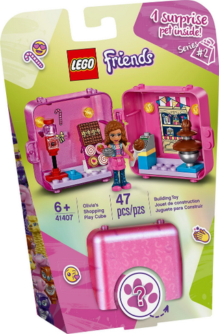 Olivia's Shopping Play Cube, 41407 Building Kit LEGO®   