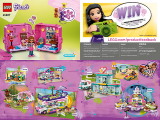 41407-Olivia's Shopping Play Cube - INSTRUCTIONS ONLY Instructions LEGO®