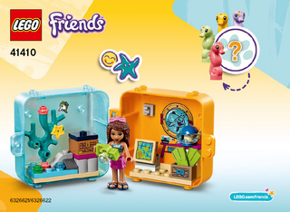 41410-Andrea's Summer Play Cube - INSTRUCTIONS ONLY Instructions LEGO®
