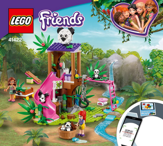 41422-Panda Jungle Tree House - INSTRUCTIONS ONLY Instructions LEGO®