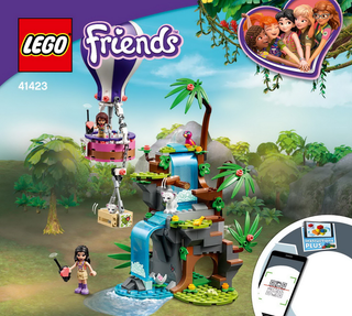 41423-Tiger Hot Air Balloon Jungle Rescue - INSTRUCTIONS ONLY Instructions LEGO®
