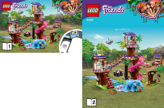 41424-Jungle Rescue Base - INSTRUCTIONS ONLY Instructions LEGO®
