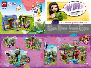 41437-Mia's Jungle Play Cube - INSTRUCTIONS ONLY Instructions LEGO®