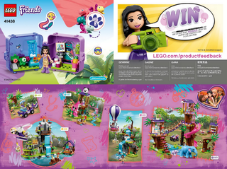 41438-Emma's Jungle Play Cube - INSTRUCTIONS ONLY Instructions LEGO®