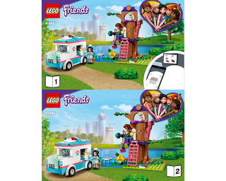 41445-Vet Clinic Ambulance - INSTRUCTIONS ONLY Instructions LEGO®