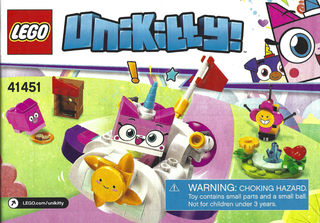 41451-Unikitty Cloud Car - INSTRUCTIONS ONLY Instructions LEGO®