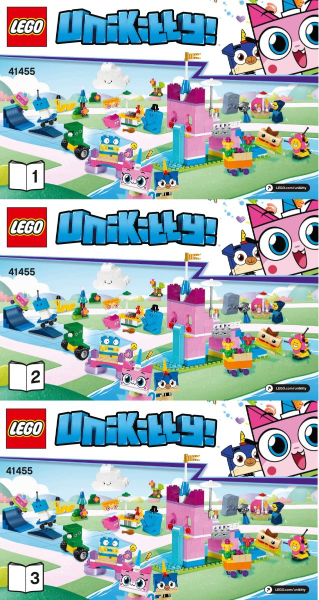 41455-Unikingdom Creative Brick Box - INSTRUCTIONS ONLY Instructions LEGO®