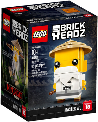 41488 - Master Wu - EMPTY BOX ONLY Empty Box LEGO®